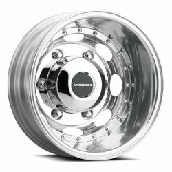 Vision Wheel - Vision Wheel 181Z Hauler 16x5.5 6x205 -126.05mm Polished 181Z6526PCCR161 - Image 1