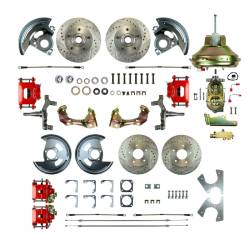 The Right Stuff Detailing - The Right Stuff Detailing AFXDC42DZ FR/RR Brake Conversion Kit for Chevy/Pontiac - Image 1