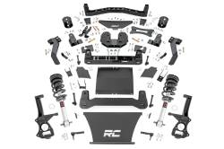 Rough Country Suspension Systems - Rough Country 11140 6" M1 Strut Suspension Lift Kit for 21-26 Tahoe/Yukon 4WD - Image 1