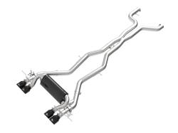 aFe Power - aFe 49-36353-B 3-2.5" Cat-Back Exhaust w/Black Tip for 23-26 BMW M2 3.0L - Image 1