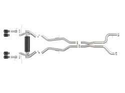 aFe Power - aFe 49-36353-B 3-2.5" Cat-Back Exhaust w/Black Tip for 23-26 BMW M2 3.0L - Image 2
