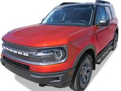 APS - APS S-Series Running Boards Black 21-25 Ford Bronco Sport WB06SCA0B - Image 2
