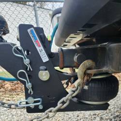 Shocker Hitch - Shocker Hitch SH-HDMB610-250-2 Shocker HD 20K 2.5" Max Black Air Receiver Hitch - Image 4
