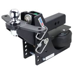 Shocker Hitch - Shocker Hitch SH-MB610-250-2SC Shocker 12K 2.5" Max Black Air Receiver Hitch - Image 1