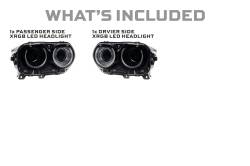 Morimoto - Morimoto LF495 XRGB LED Headlights for 2015-2023 Dodge Challenger - Image 2