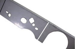 Rust Buster Frameworks - Rust Buster RB7073L LEFT Rear Frame Section Stiffener for 04-08 Ford F150 - Image 4