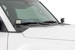 Rough Country Suspension Systems - Rough Country 72115 A-Pillar 2" LED Ditch Light Kit-Spot for 24-25 Toyota LC - Image 2