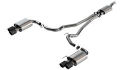 Borla - Borla Exhaust 140981CFBA S-Type Cat-Back System for 24-25 Ford Mustang - Image 1