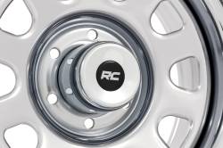 Rough Country Suspension Systems - Rough Country USC425C 4.25 Bore Closed Steel Wheel Center Cap Chrome Each - Image 3