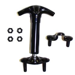 Crown Automotive Jeep Replacement - Crown Automotive HC4 Hood Catch Kit for Jeep Wrangler YJ - Image 1