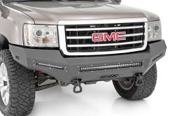 Rough Country Suspension Systems - Rough Country 10913 High Clearance Black Front Bumper for 07-13 Sierra 1500 - Image 4