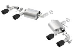 Borla - Borla 11924CB S-Type Axle-Back Exhaust Dual Split Rear Exit for 16-24 Camaro SS - Image 1