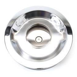 Edelbrock - Edelbrock 1221 Pro-Flo Chrome 14" Round Air Cleaner w/3" Paper Deep Flange - Image 2