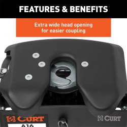 CURT - CURT 16091 A16 Fifth Wheel Hitch - Image 6