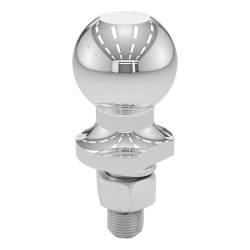 CURT - CURT 40099 50mm Trailer Ball 3/4" x 50mm Shank 1600 kg. Chrome - Image 1