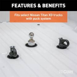 CURT - CURT 60627 OEM Puck System 2-5/16" Gooseneck Ball RAM 38K - Image 3