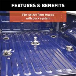 CURT - CURT 60627 OEM Puck System 2-5/16" Gooseneck Ball RAM 38K - Image 4