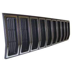 Crown Automotive Jeep Replacement - Crown Automotive 55000153 Grille for Jeep Cherokee XJ - Image 1