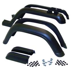 Crown Automotive Jeep Replacement - Crown Automotive 5AHK6 Fender Flare Kit for 87-95 Jeep Wrangler YJ - Image 1