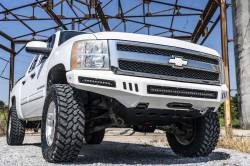 Rough Country Suspension Systems - Rough Country 10794 Front Bumper Skid Plate w/RC 10910 Black for 07-13 GM 1500 - Image 5