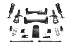 Fabtech - Fabtech K1140DL Dirt Logic Shock 4" Lift Kit 19-24 Silverado 1500 Trailboss - Image 1