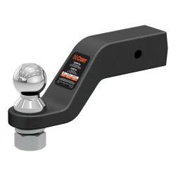 CURT - CURT 45372 Loaded Forged Ball Mount w/2-5/16" Ball 2.5" Shank 20000 lbs 4" Dro - Image 1
