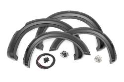 Rough Country Suspension Systems - Rough Country F-N101705A-RCGB Pocket Fender Flares Gloss Black for 17-24 Titan - Image 2
