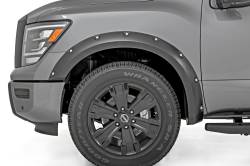 Rough Country Suspension Systems - Rough Country F-N101705A-RCGB Pocket Fender Flares Gloss Black for 17-24 Titan - Image 3