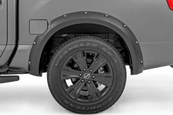 Rough Country Suspension Systems - Rough Country F-N101705A-RCGB Pocket Fender Flares Gloss Black for 17-24 Titan - Image 4