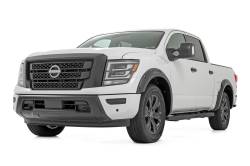 Rough Country Suspension Systems - Rough Country F-N101705A-RCGB Pocket Fender Flares Gloss Black for 17-24 Titan - Image 5