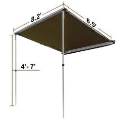 Raptor Series - Raptor 100000-000300 Retractable Roof Top Awning - Image 2