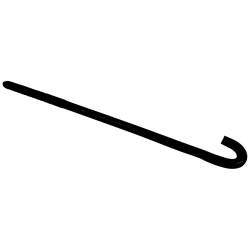 Crown Automotive Jeep Replacement - Crown 55026434 Battery Hold Down Rod for 91-04 Jeep Wrangler TJ/YJ/XJ/MJ/ZJ - Image 2