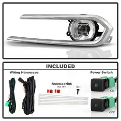 Spyder Auto - Spyder Auto 9051364 Full LED Fog Lights w/Switch for 21-23 Toyota Sienna - Image 2