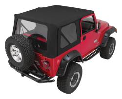 RT Offroad - RT Offroad CT20335 Black Diamond Complete Soft Top for 97-06 Jeep Wrangler - Image 1