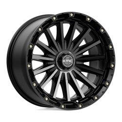 KMC - KMC Wheels KM10229067400 KM102 SIGNAL 20x9 6x135/5.5 0mm Satin Black - Image 1