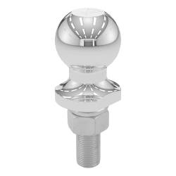 CURT - CURT 40163 1-7/8" Trailer Ball 3/4" x 2-1/8" Shank 2000 lbs Chrome Packaged - Image 2