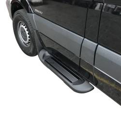 Black Horse Off Road - Black Horse TR-F478 Transporter Black Running Boards 09-16 Ford F250/F350 ExtCab - Image 2