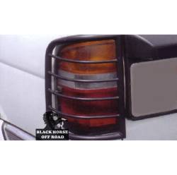 Black Horse Off Road - Black Horse 7NE15A Black Taillight Guards for 96-04 Nissan Pathfinder - Image 2