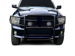 Black Horse Off Road - Black Horse 17DG109MA-PLFB Black Grille Guard w/LED for RAM 1500/Classic - Image 2