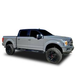 Black Horse Off Road - Black Horse FOBK-NL Extreme Wheel to Wheel Side Steps for Black F150 Lightning - Image 2