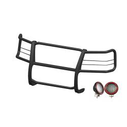 Black Horse Off Road - Black Horse 17GV02MA-PLFR Black Grille Guard w/LED for 15-24 Express Passenger - Image 1