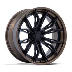 Fuel 1PC - Fuel Off RoadFC404 MUTINY 20x10 6x5.5 -18mm Matte Black/Bronze FC404MZ20106818N - Image 1