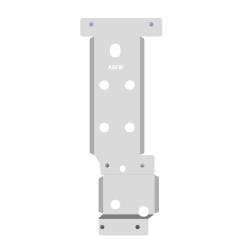 Asfir 4x4 - Asfir 4x4 544160 Chevy/GMC Skid Plate - Image 2