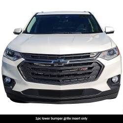 APS - APS Wire Mesh Bumper Grille Black 18-21 Chevrolet Traverse GR03GEA94H - Image 1