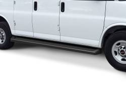 APS - APS IB03RDJ0B IRunning Running Boards Black for 03-25 Express/Savana Van - Image 1