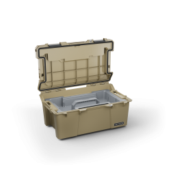DECKED - DECKED A0010-SIXR-TAN Sixer 16 D-Co Case Tan w/Black Latches 17.1 x 10.7 x 7.9" - Image 1
