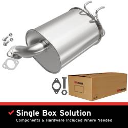 BRExhaust - BRExhaust 108-0249 Direct-Fit Rear Muffler Kit - Image 1