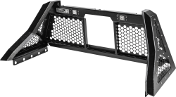Highway Products - Highway Products 4011-021-BK62 Savage HD Open Mesh Smooth Black Upright/Center - Image 2