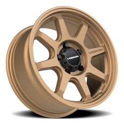 Vision Wheel - Vision Wheel 351-7873BZ10 351 Flow 17x8.5 5x5.0 10mm Bronze - Image 1