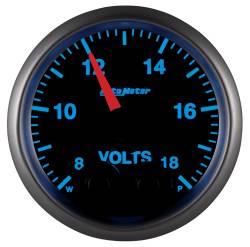 AutoMeter - AutoMeter 5683 Elite Series Volt Meter Gauge 8-18V 2-1/16" Stepper Motor - Image 3